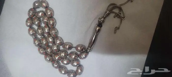 مسبحه مرجان ملابسها الداخلية ملابسها با الفضه 1