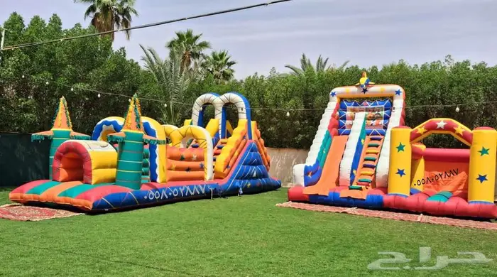 نطيطات زحليقه مائيه متاهات 6