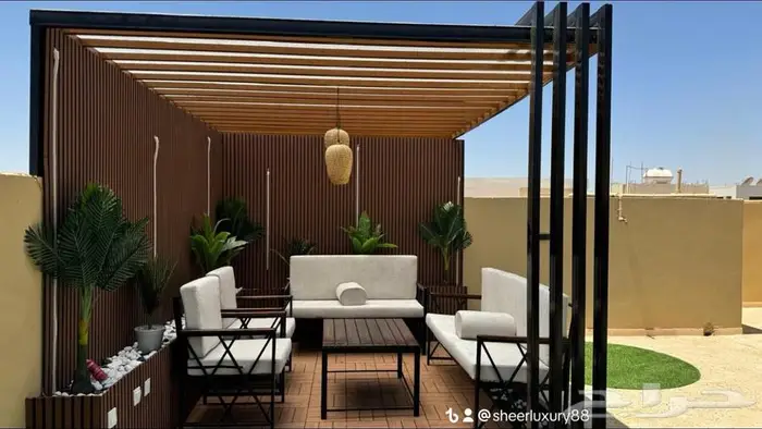 مضلات حدائق سواتر جلسات ديكورات 4