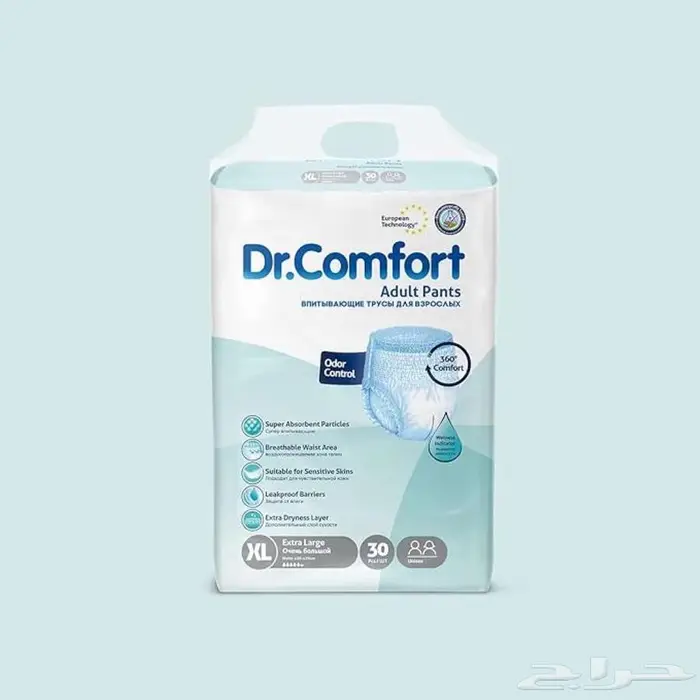حفائظ كبار السن كلوت  شمع من دكتور كومفورت Dr.comfort 0