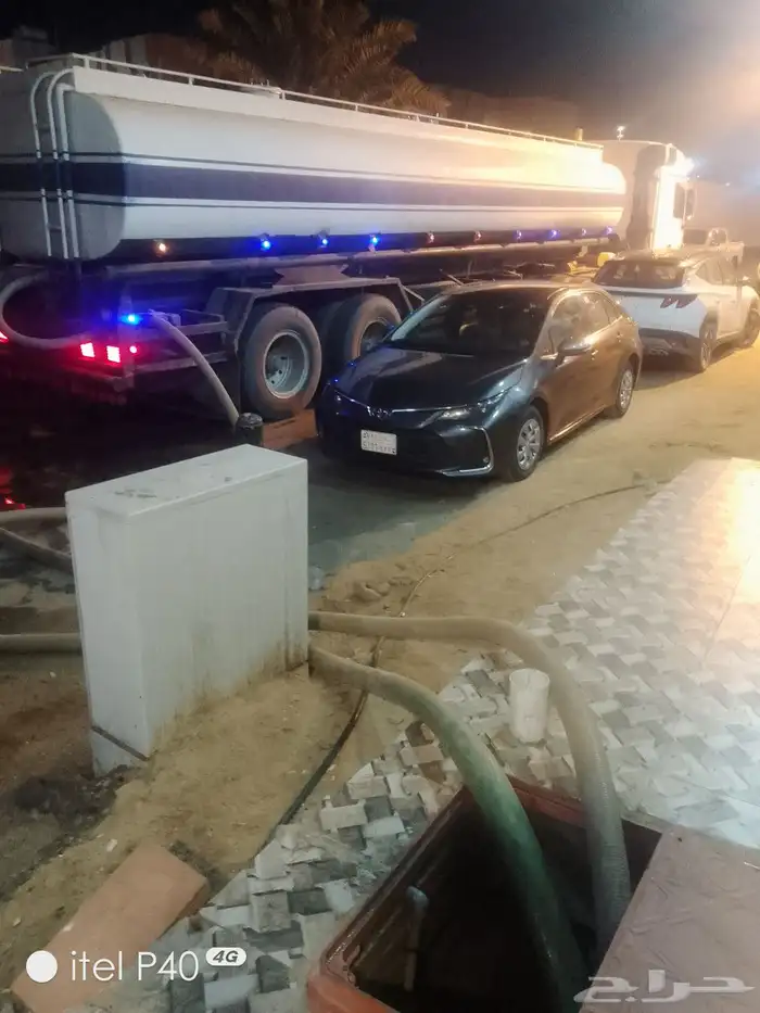 وايت تريله للاجار مع السائق 2