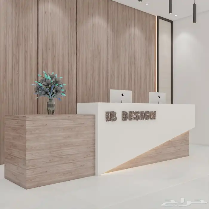 كاونترات ريسبشن استقبال تصاميم حصرية مودرن 23