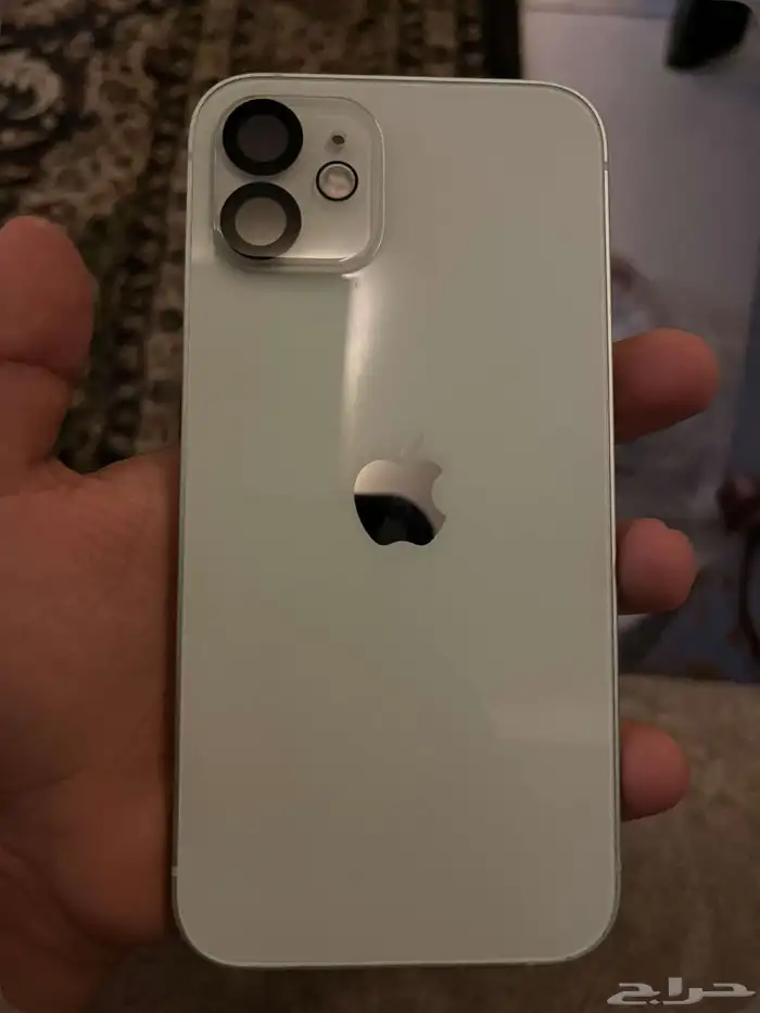 iPhone 12 العادي اللون الأخضر ما يعاني ولا أي مشكلة 3