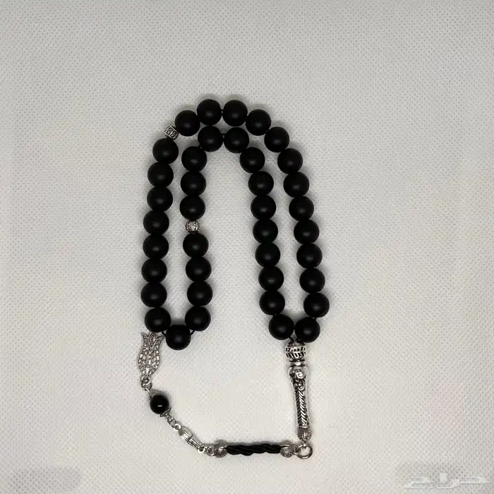 سبحة الحجر البركاني الناعم المميزة 0
