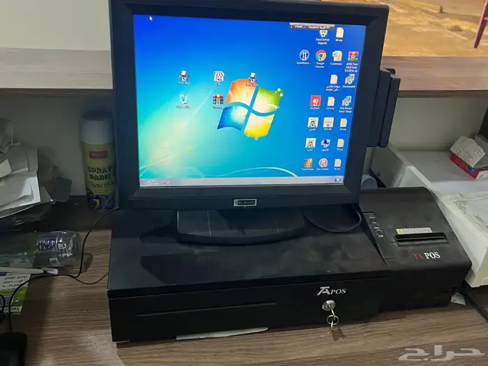جهاز كاشير مع برامج محاسبه 1