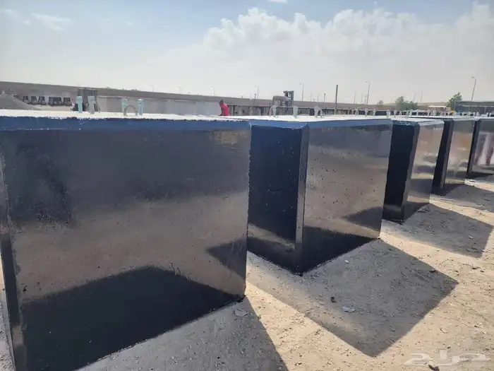 حواجز خرسانية قواعد انارة دعايه وأعلان 20