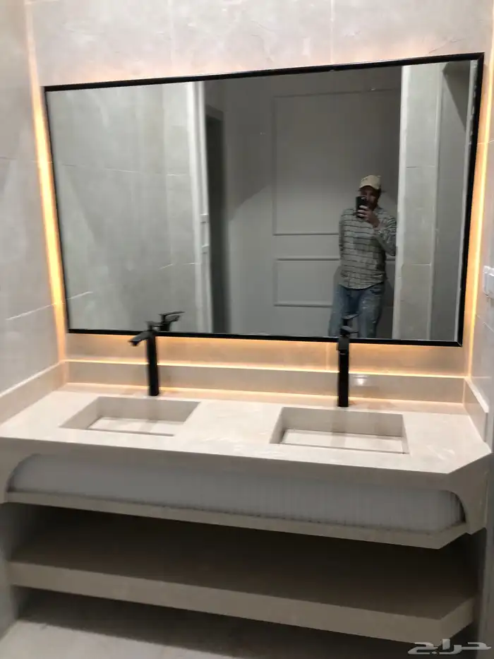 مغاسل رخام طبيعي وصناعة ومطبخ وطولات 15