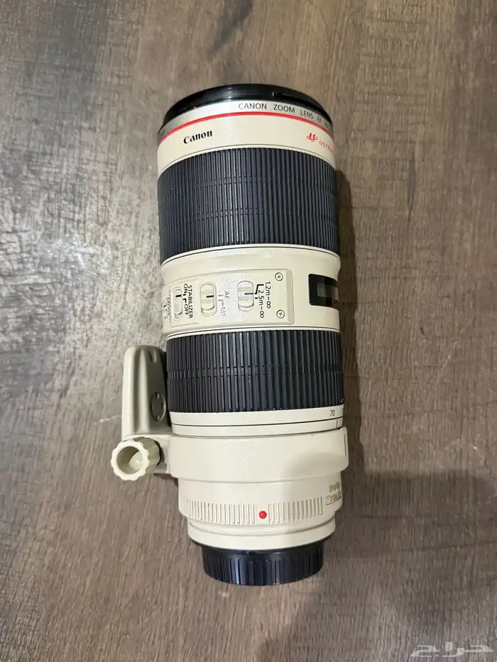 كاميرة كانون 5d mark 3 وعدسة 70-200 EF 1