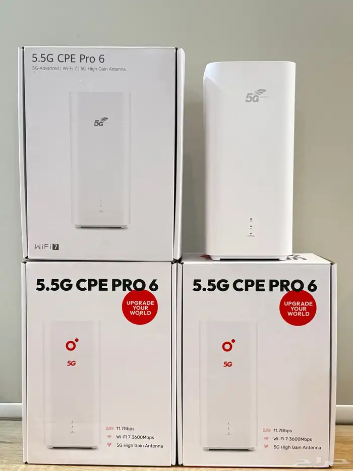هواوي برو 6 CPE5 Pro6 H165-383 4G 5G   يشغل جميع الشرايح 1