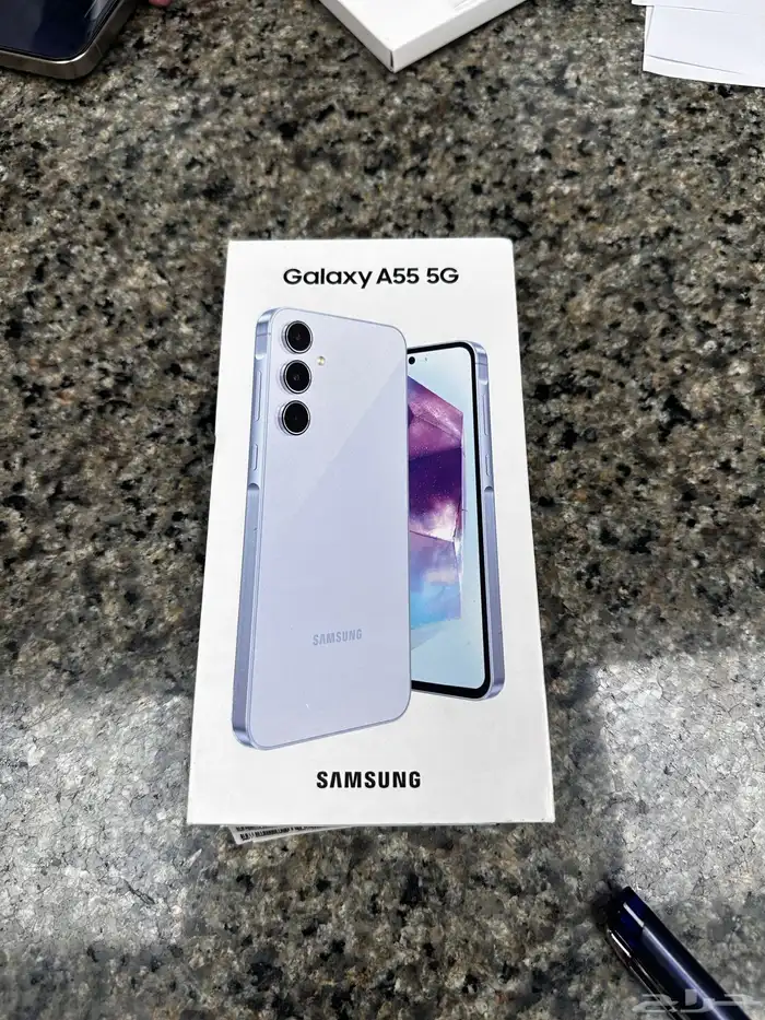 Samsung A55 128gb جديد بس البوكس مفتوح 0