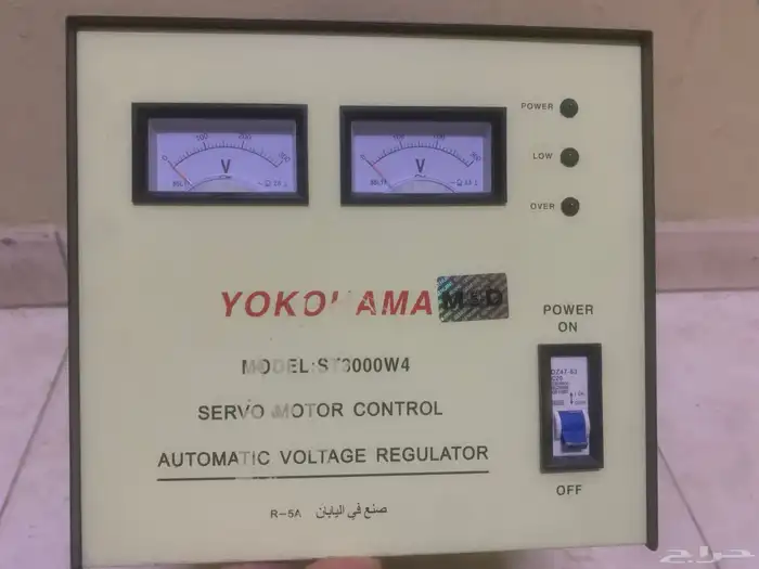 محول ومنظم كهرباء ياباني 3000 يحول من 220 الى 110ولعكس 2