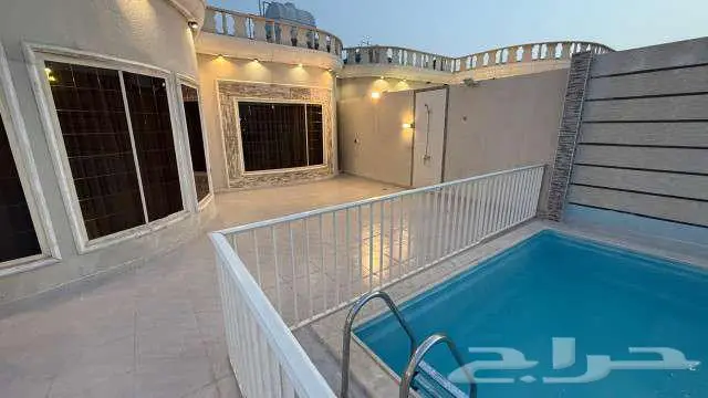 شاليه بمسبح . الدمام حي الفرسان 2