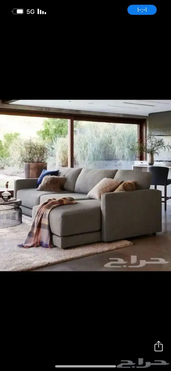 كنب مودرن جودة عالية وضمان خشب-اسفنج تسليم في 5أيام 2