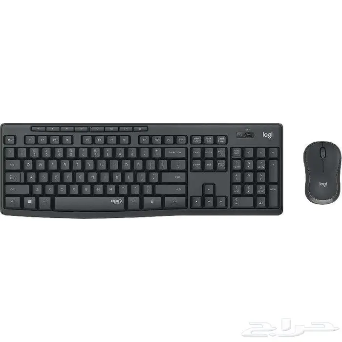 Silent Keyboard Mouse ماوس كيبورد لاسلكية صامتة logitech 0