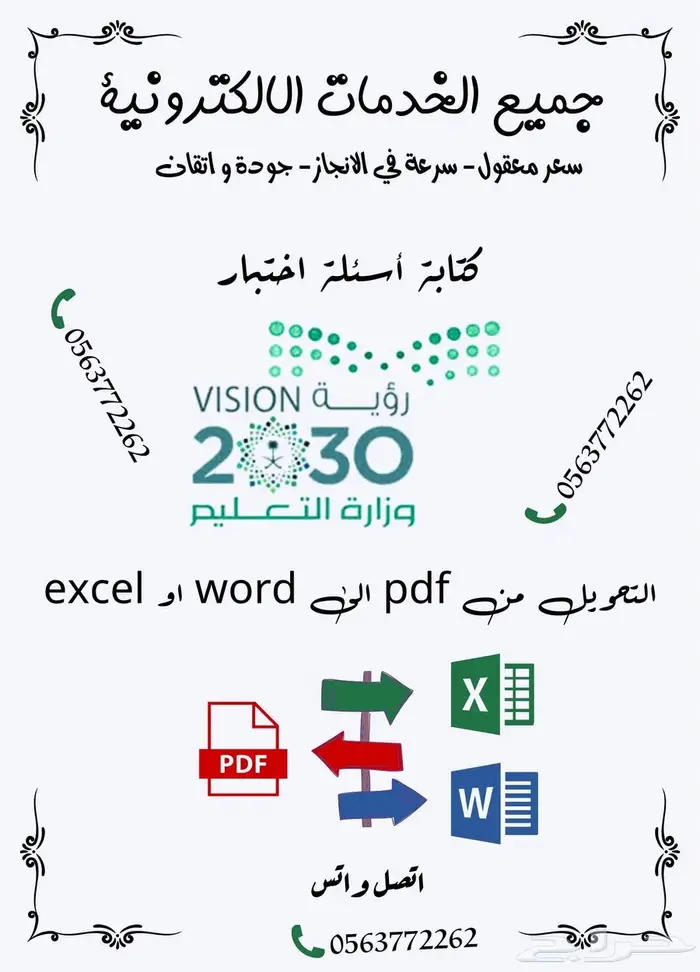 كتابة اسئلة اختبارات-كتابة و اعداد أسئلة اختبارات وتنسيقها 1