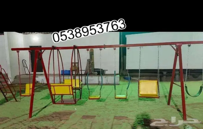 مراجيح قوية وجلسات للكبار والصغار 0