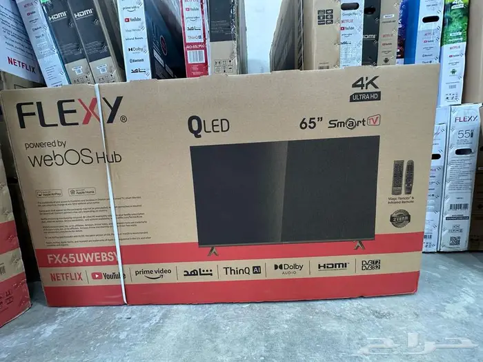 شاشة فليكسي 65 بوصة 4K 0