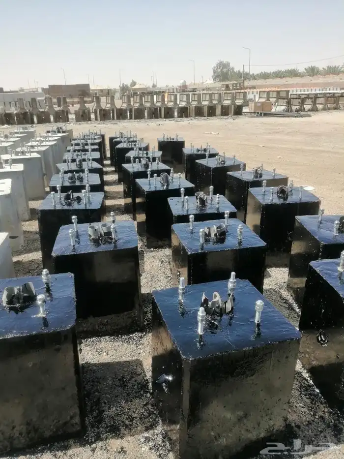 حواجز خرسانية قواعد انارة دعايه وأعلان 49