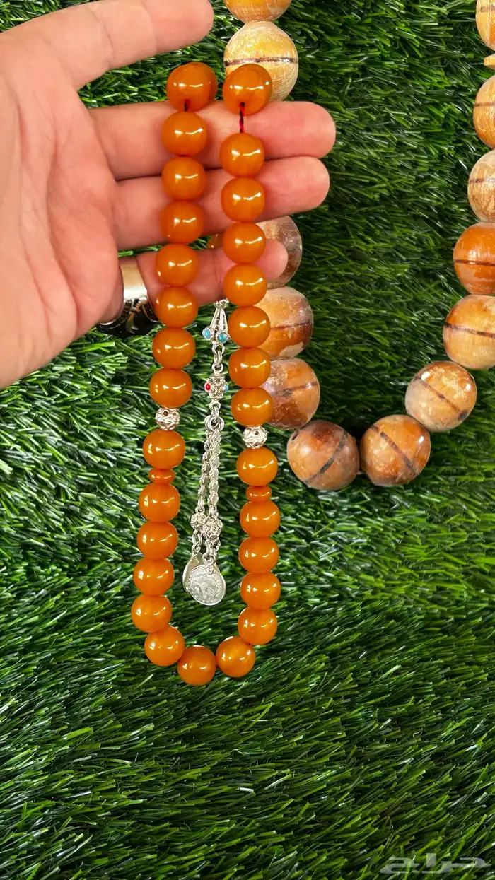 سبحه فاتوران ساندلوس ألماني مسباح فضه حلبي كركوشة اكسسوارات 3
