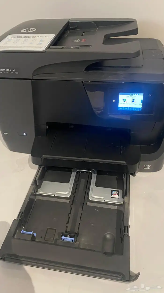 طابعه hp ملونه شبه جديده 10