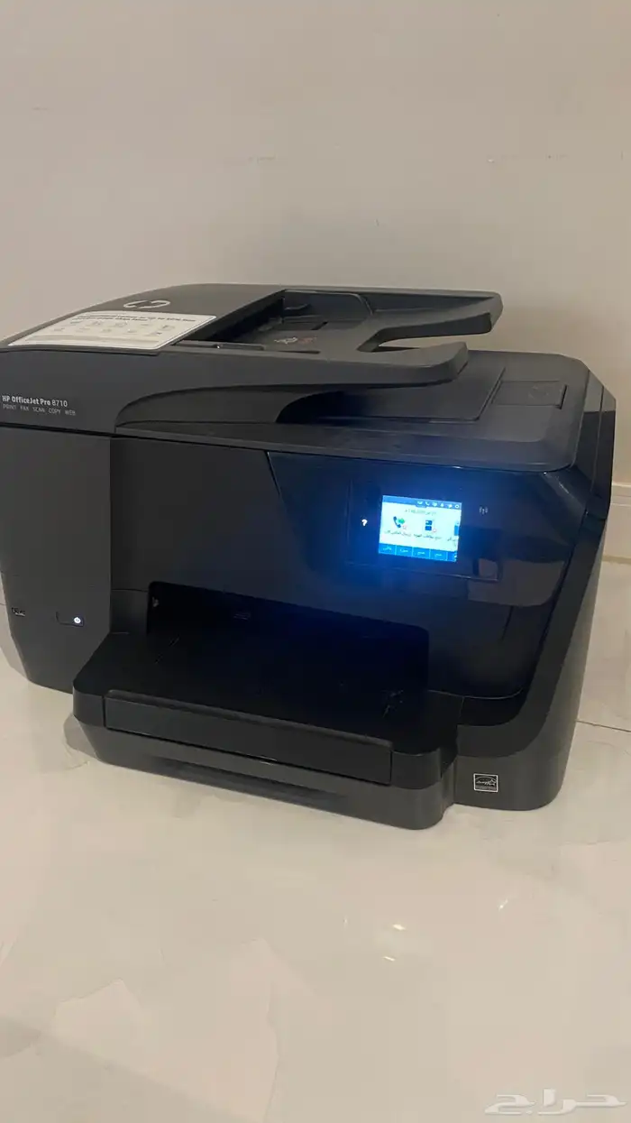 طابعه hp ملونه شبه جديده 9