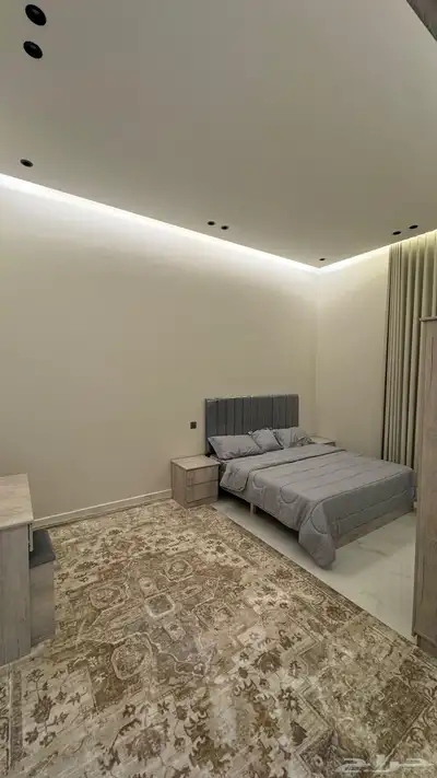 للبيع شاليه جديد مؤثث بالكامل بعيون الجواء يقبل البنك 9