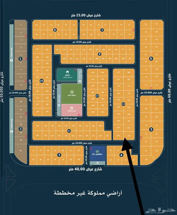 للبيع اراضي بمخطط دانة العزيزية حي الامواج بعزيزية الخبر 0