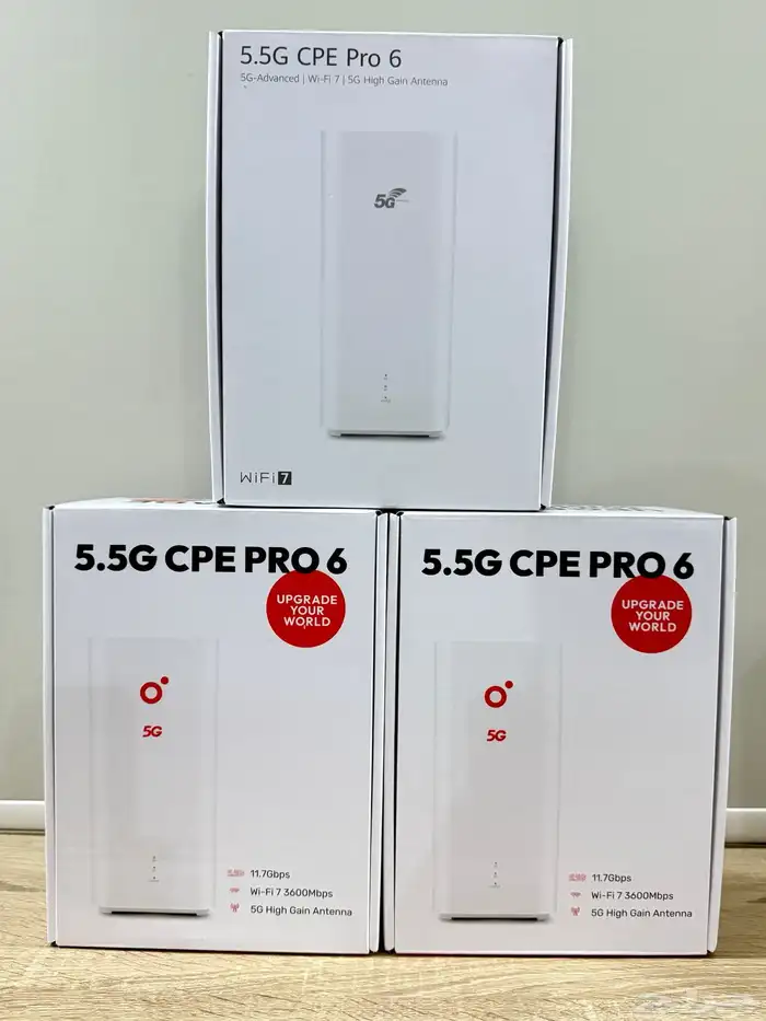 هواوي برو 6 CPE5 Pro6 H165-383 4G 5G يشغل جميع الشرايح 1