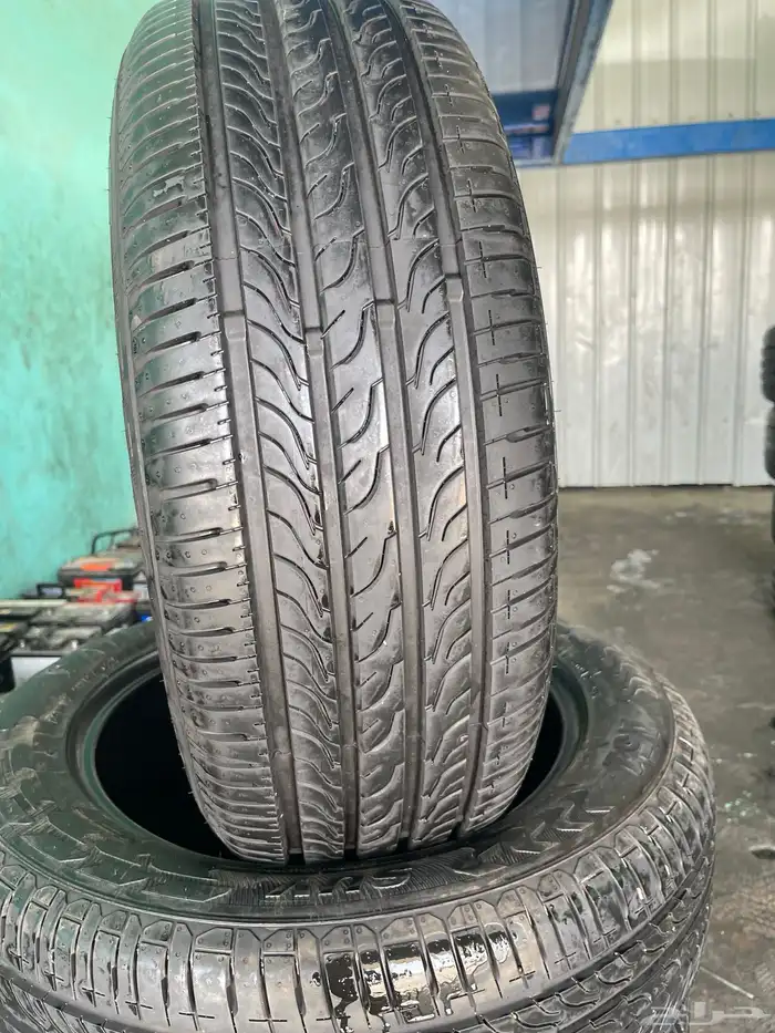 طقم كفرات يركب على سونتاء ويركب على كامري 215 60 17 0