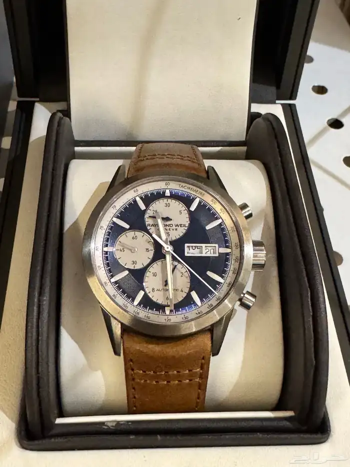 ساعة  RAYMOND WEIL سويسري اصلي 4