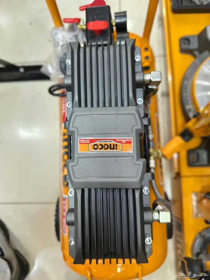 كمبروسر هواء 50 لتر كاتم صوت Silent Air Compressor oil free 7