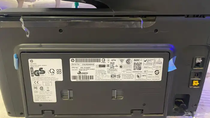 طابعه hp ملونه شبه جديده 8