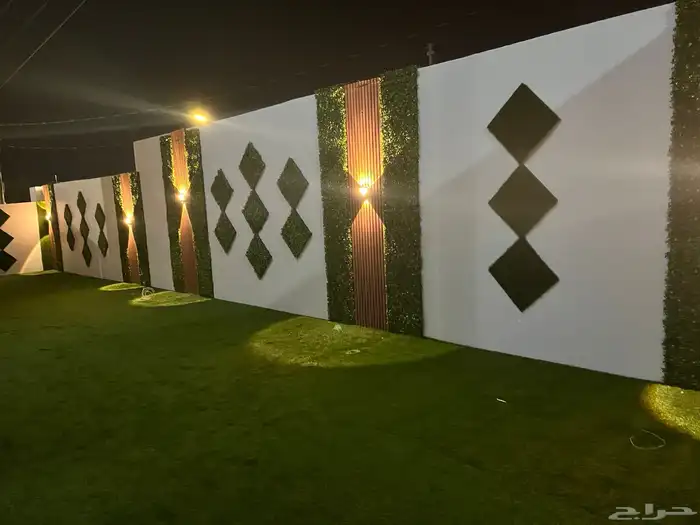 تنسيق حدايق شلالات نوافير عشب صناعى 2