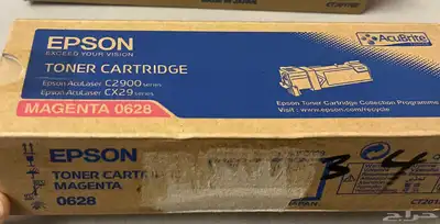 4 علب خرطوش حبر لطابعة ابسون EPSON 2