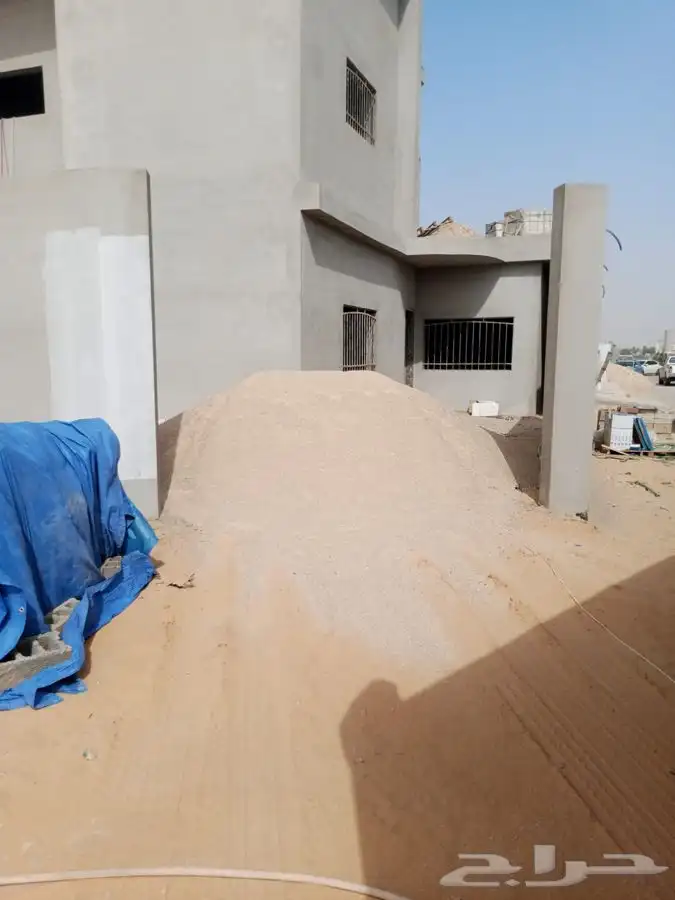 رمل احمر ابيض لياسه تليس بطحا مخلوط دفان رمل خرسانه 0