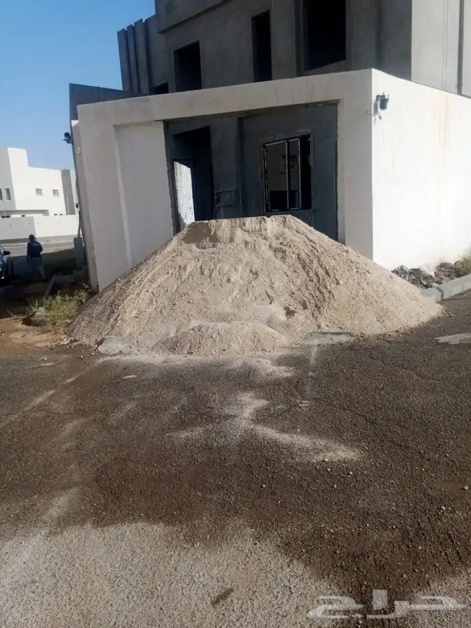 رمل احمر ابيض لياسه تليس بطحا مخلوط دفان رمل خرسانه 7