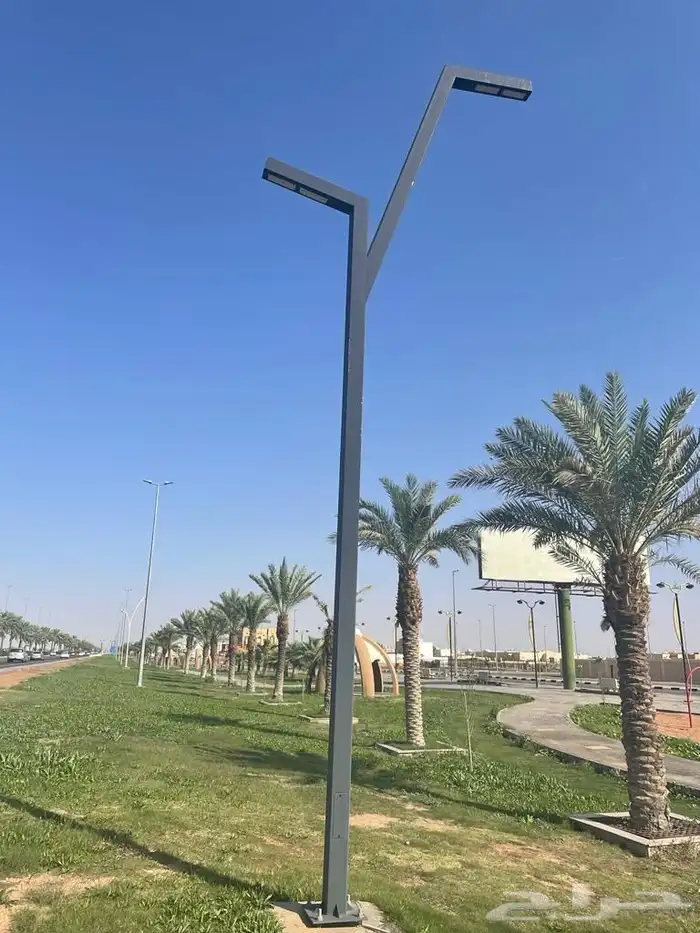 اعمدة شوارع و ديكورية وملاعب حدائق led على الطلب 31