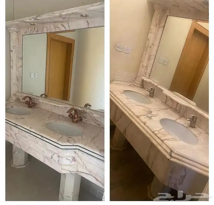 للبيع مغاسل رخام بمبلغ.  1200 1