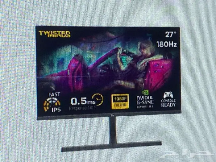 شاشة ألعاب TM27FHD180IPS FHD IPS مقاس 27 بوصة بمعدل 180 هرتز 2