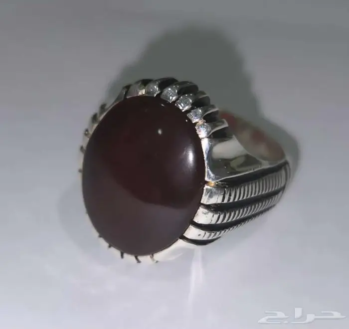 خاتم عقيق يمني 0