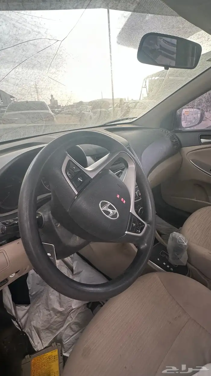 هونداي اكسنت 2017 تشليح 5