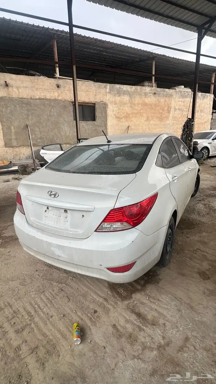 هونداي اكسنت 2017 تشليح 4