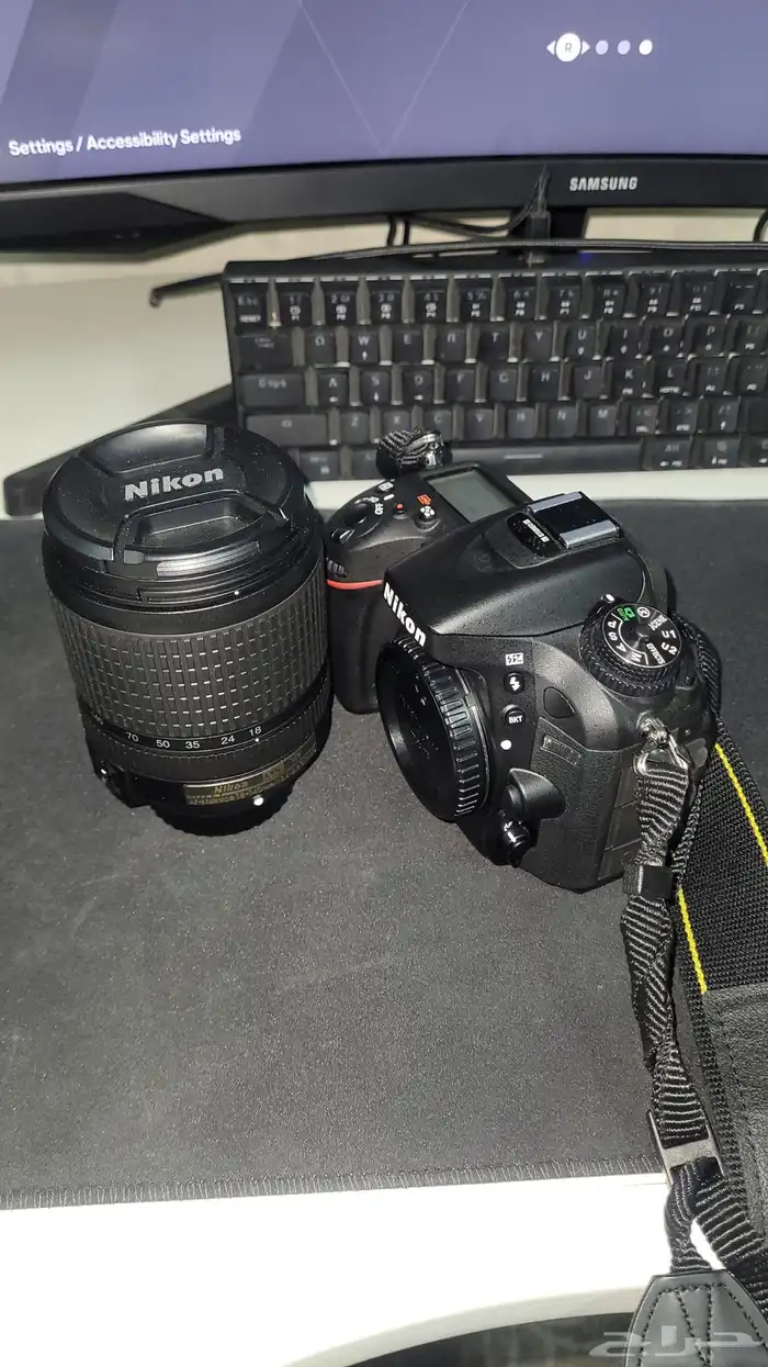 للبيع كاميرا نيكون احترافيه   D7100 2