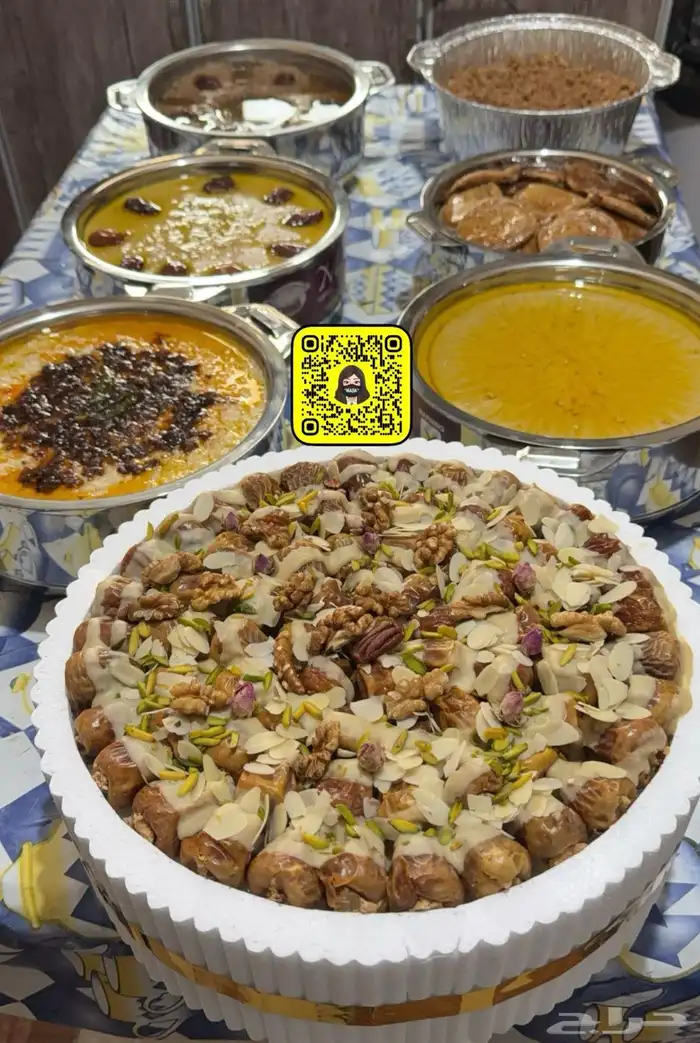 اسر منتجه اكلات شعبيه جنوبيه ونجديه وتمر محشي 13