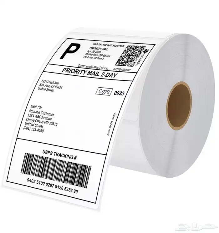 ورق بوليصات لاصق للمتاجر وستيكرات 0