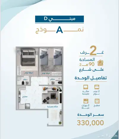 شقق تمليك في درب الحرمين للسكن والاستثمار خلف السلام مول 25