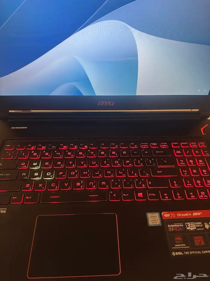 لابتوب MSI نظيف جدا 9
