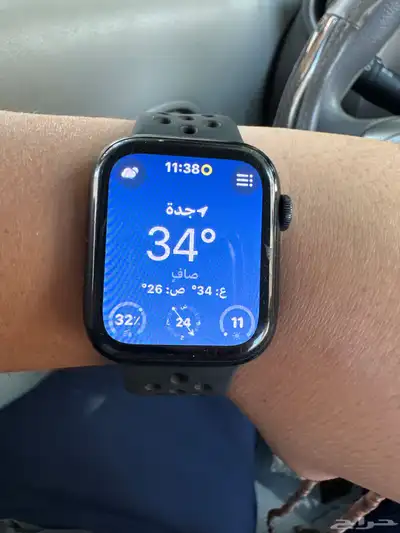 ساعه ابل الإصدار 7 نايك مقاس 45 mm 7