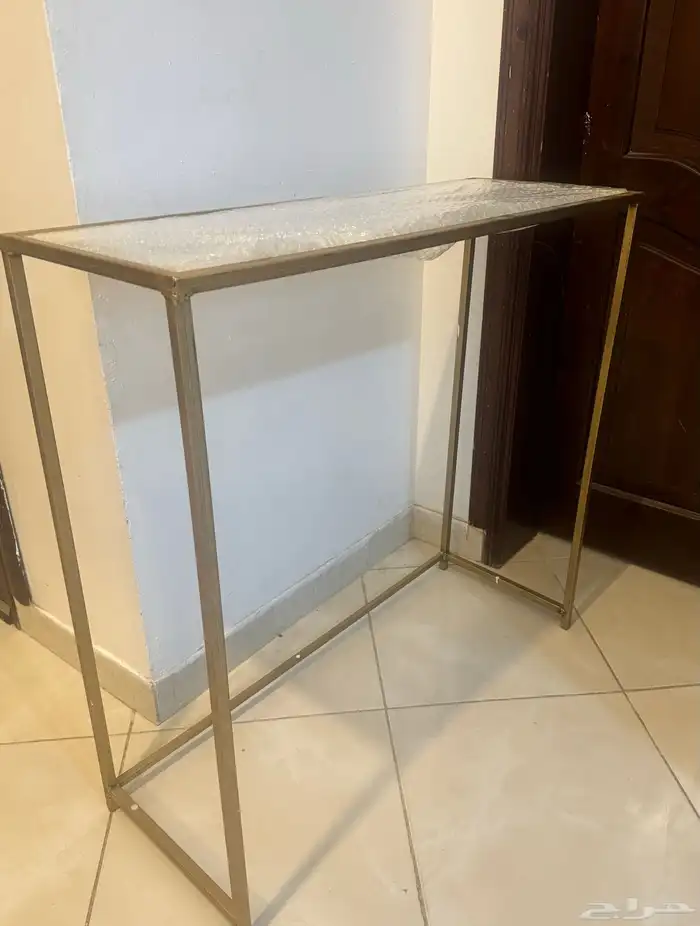 طاوله ذهبيه استقبال 0