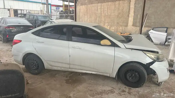 هونداي اكسنت 2017 تشليح 3